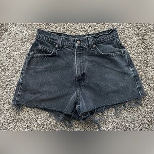 Levi Strauss & Co 565  Wide Leg 100% Cotton Jean Denim Shorts Women's Regular 27